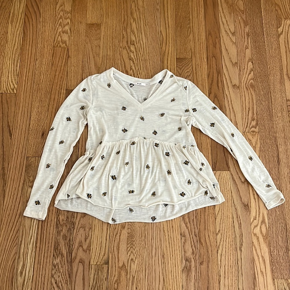 Francesca’s Peplum Top